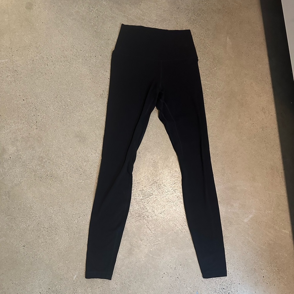 Black lululemon size 4 align leggings ‘28